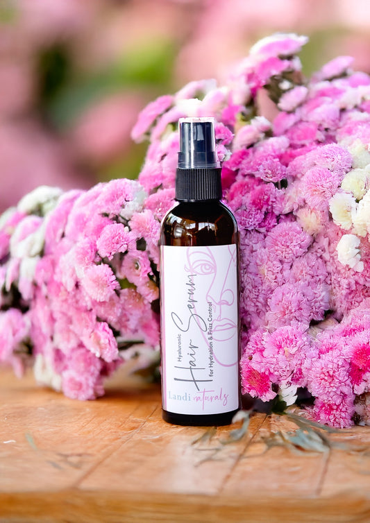 Hyaluronic Hair Serum for Hydration and Frizz Control